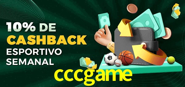 10% de bônus de cashback na cccgame